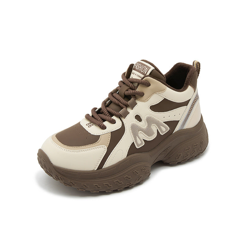Women's Large Size Dad Feet Small Winter Men's Shoes