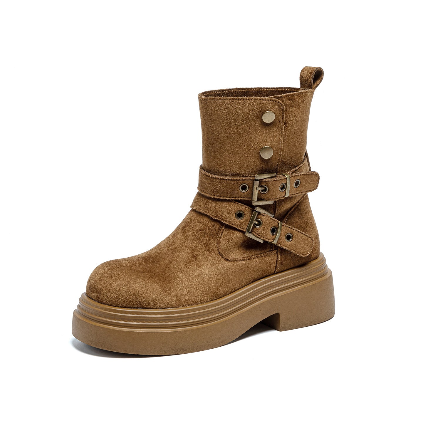 Women's Platform Martin Autumn Fashion Middle Small Men's Shoes