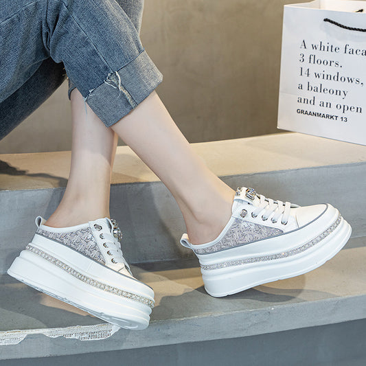 Women's Summer Mesh Increased Toe Box For Men's Shoes