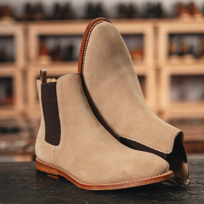 Men's Chelsea Martin British Matte Short Boots