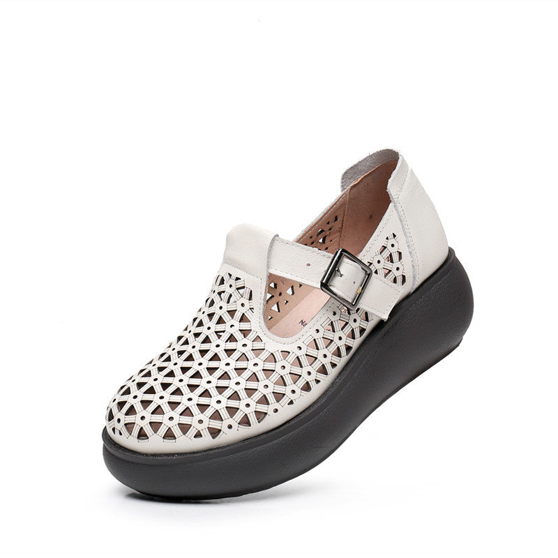Women's Style Genuine Platform Mom Plus Size Casual Shoes