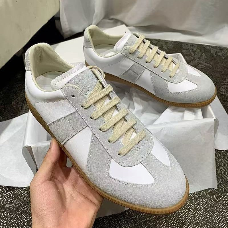 Women's & Men's Training Couple Sports Flat Bottom Height Sneakers