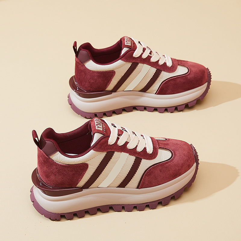 Women's Dad Trendy Autumn Korean Fashion Platform Sneakers