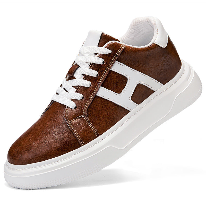 Men's Invisible Height Increasing Insole Breathable Elevator Easy Sneakers