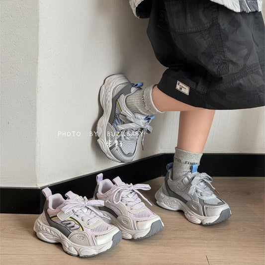 Children's Super Popular Daddy Mesh Breathable Boy Children's Sports Shoes