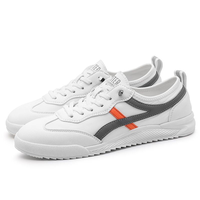 Men's Breathable White Korean Style Trendy Boys Men's Board Shoes
