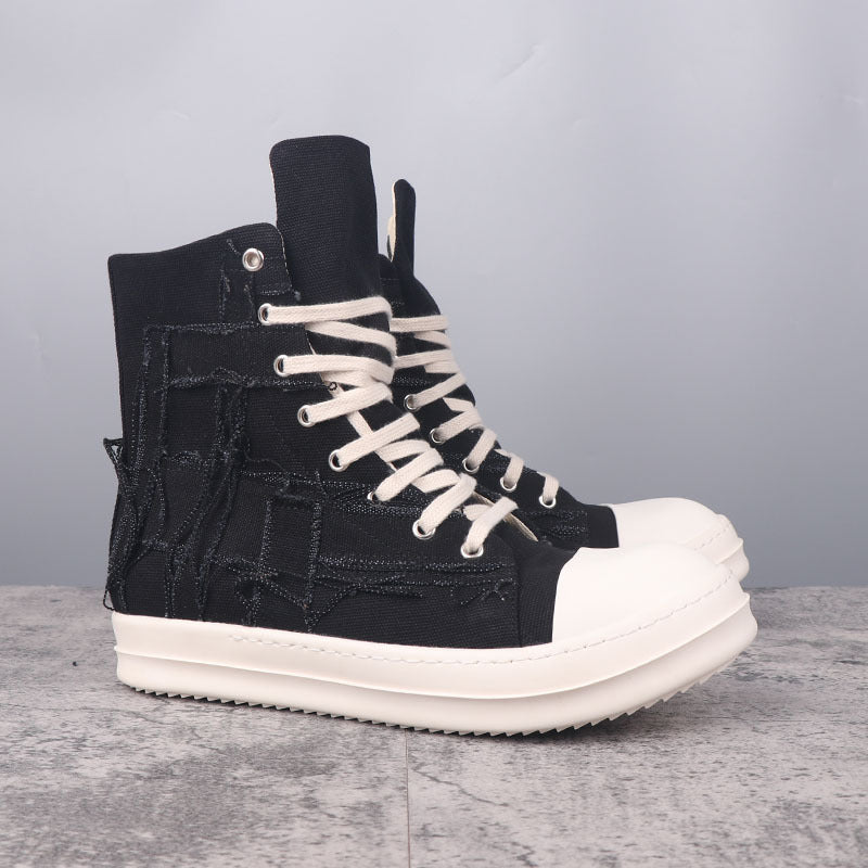 Women's & Men's Elevator Wild Fashionable Slat Thick Sole Sneakers