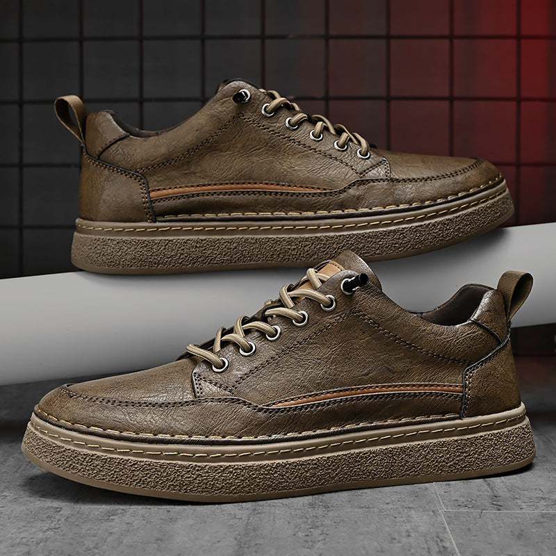 Men's Handmade Leisure Fashionable Soft Bottom Sports Sneakers