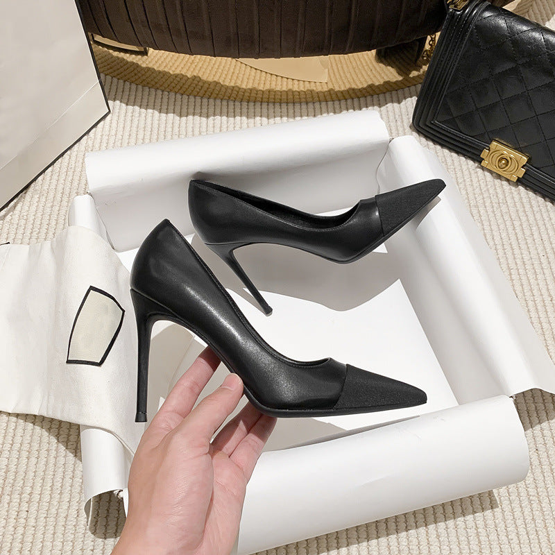 Women's Autumn High Stiletto Color Matching Style Nude Elegant Not Women's Fashion Shoes