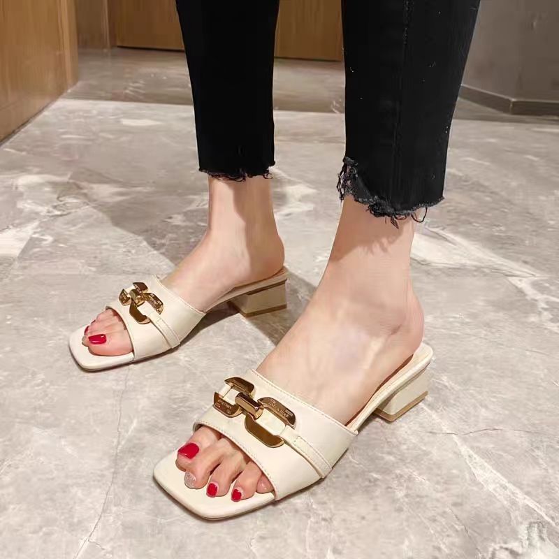 Women's Summer Outdoor Fashion Buckle Temperament Fairy Sandals