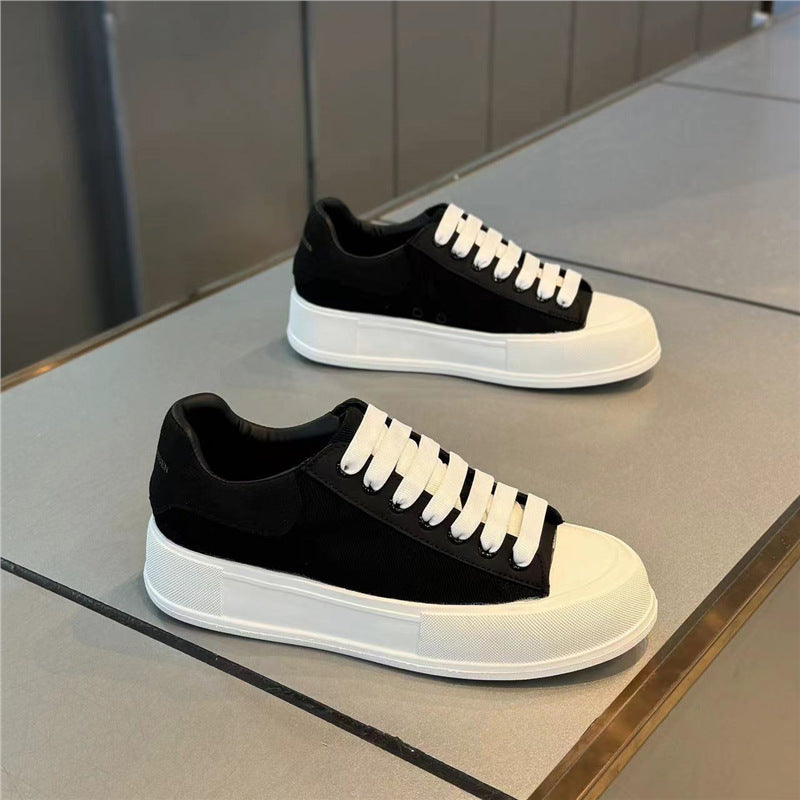 Men's Fashionable Breathable Platform Summer Trendy Fashion Small Sneakers