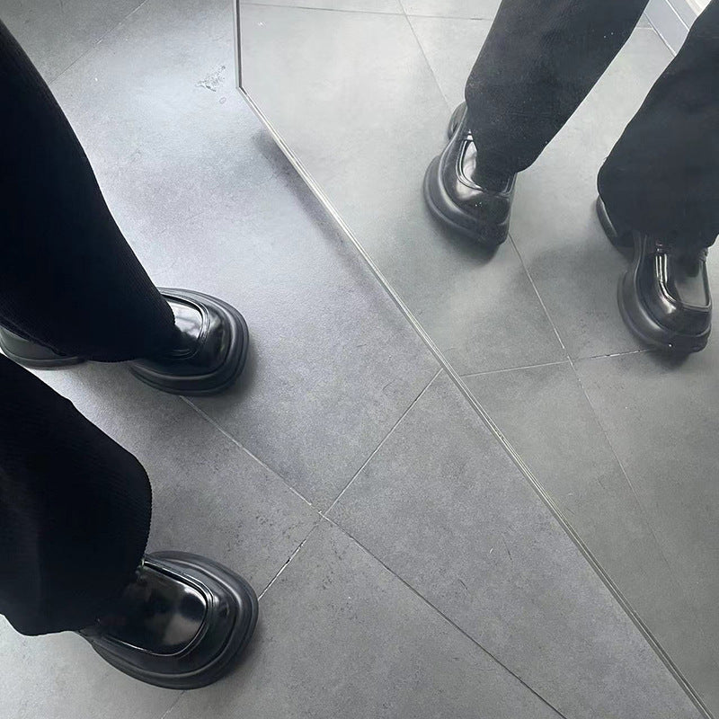 Women's Bottom Extra Black Small For Retro British Casual Shoes