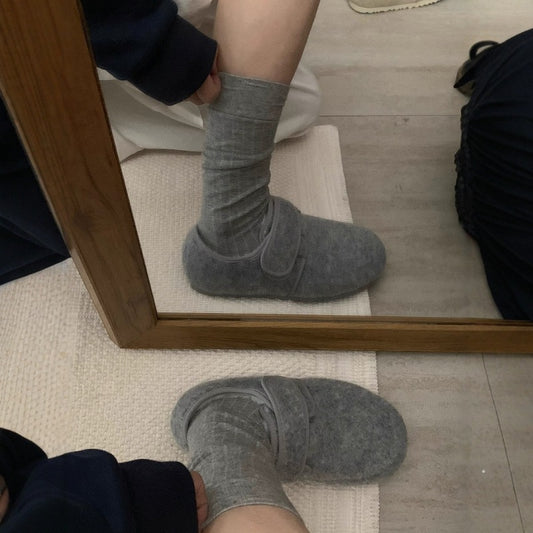 Fluffy Female Winter Warm Cotton Thick Women's Shoes