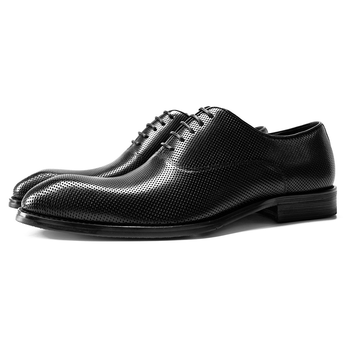Men's Hole Business Formal Wear British Cowhide Hollow Men's Casual Leather Shoes