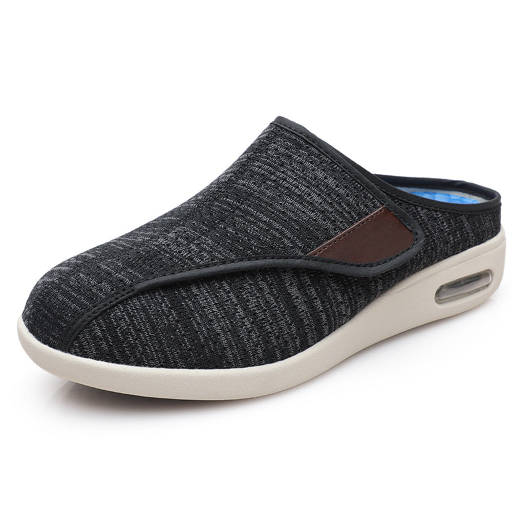 Large Size For The Old Semi Velcro Mom Dad Opening Sandals