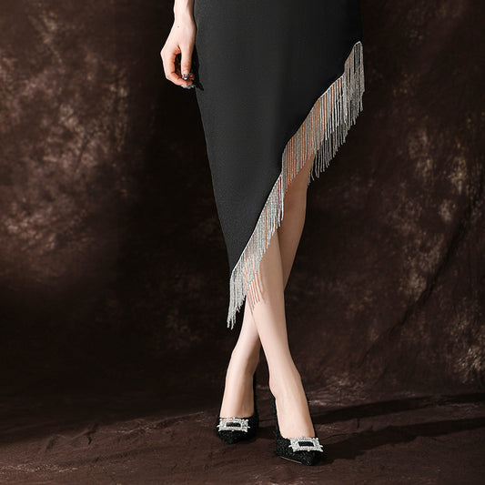 Women's Source Fashion Rhinestone High Winter Stiletto Women's Shoes