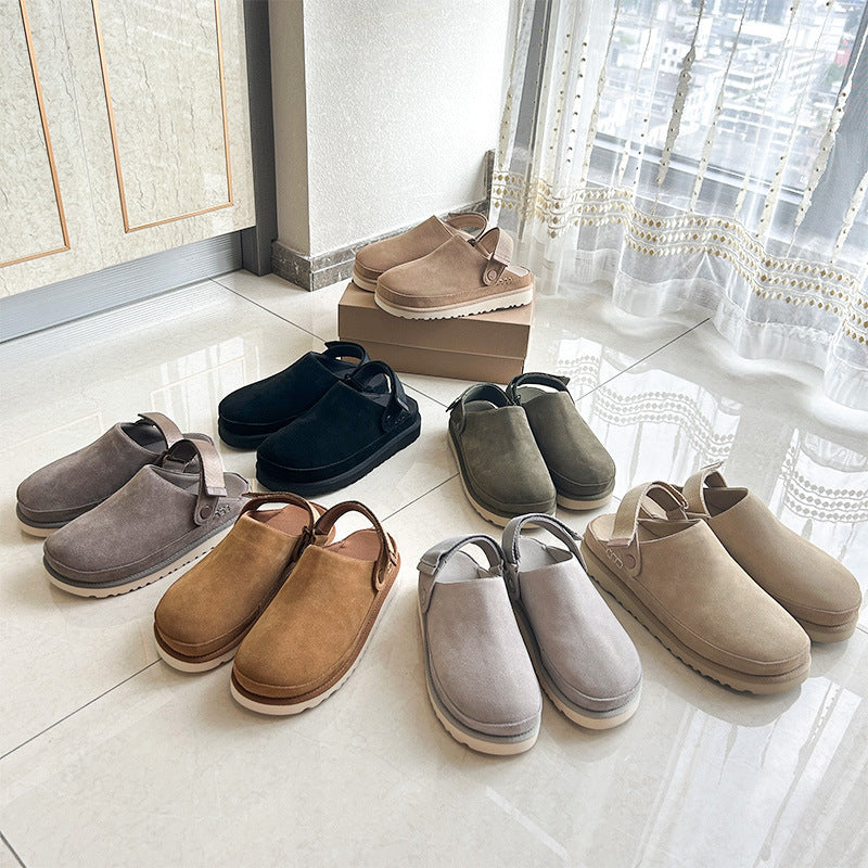 Women's Gold Star Warm Thickened Thick Bottom Thick-soles Slippers