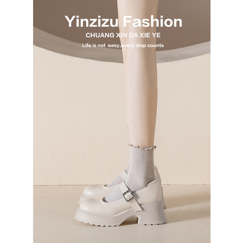 Women's Fang Mary Jane Soft Preppy Style Casual Shoes