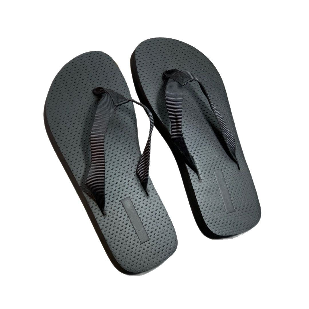 Women's Niche Minimalist Ribbon Platform Outer Wear Flat Slippers