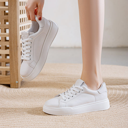 Women's Easy Wear Sheepskin Lining Spring Versatile Women's Casual Shoes