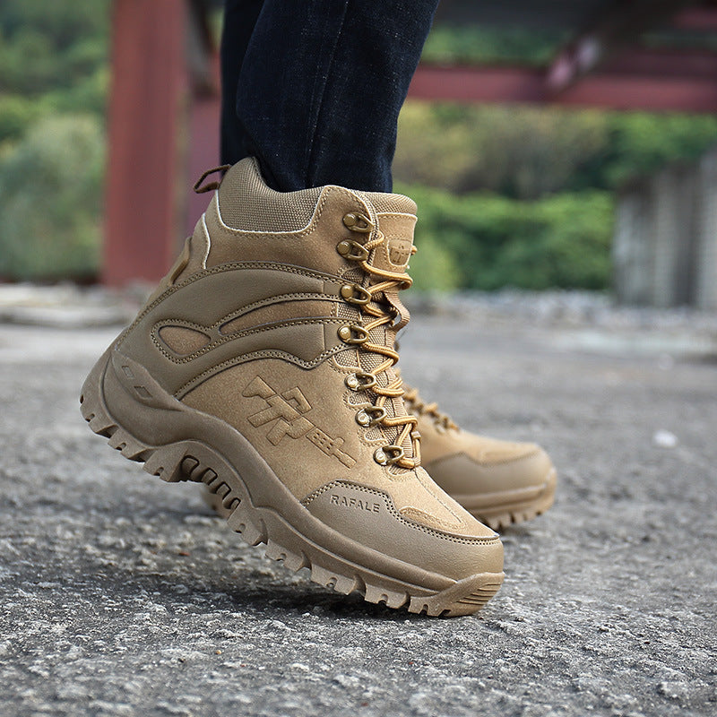 Men's Quick Zipper Removal Special Forces Training Men's Shoes