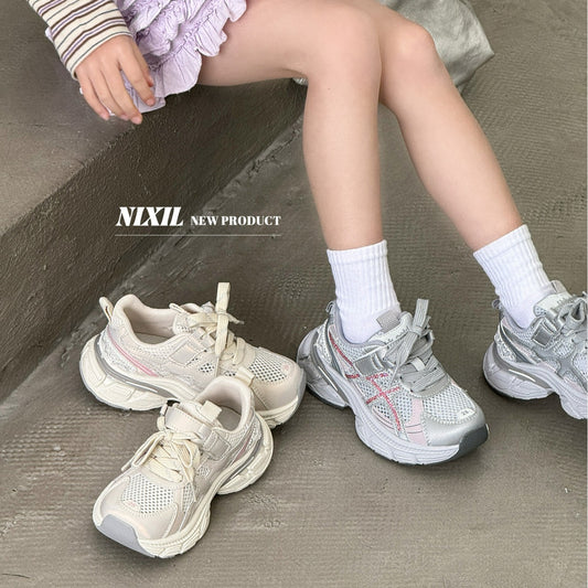 Children's Boys Mesh Fashion Breathable Running Children's Sports Shoes