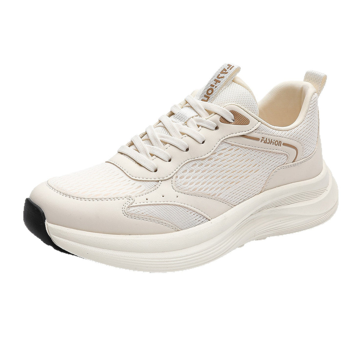 Men's All Black Lightweight Platform Running Minimalist Lightly Sneakers
