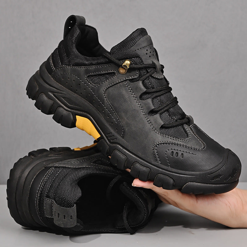 Men's Large Size Soft Bottom Outdoor Hiking Men's Sports Shoes