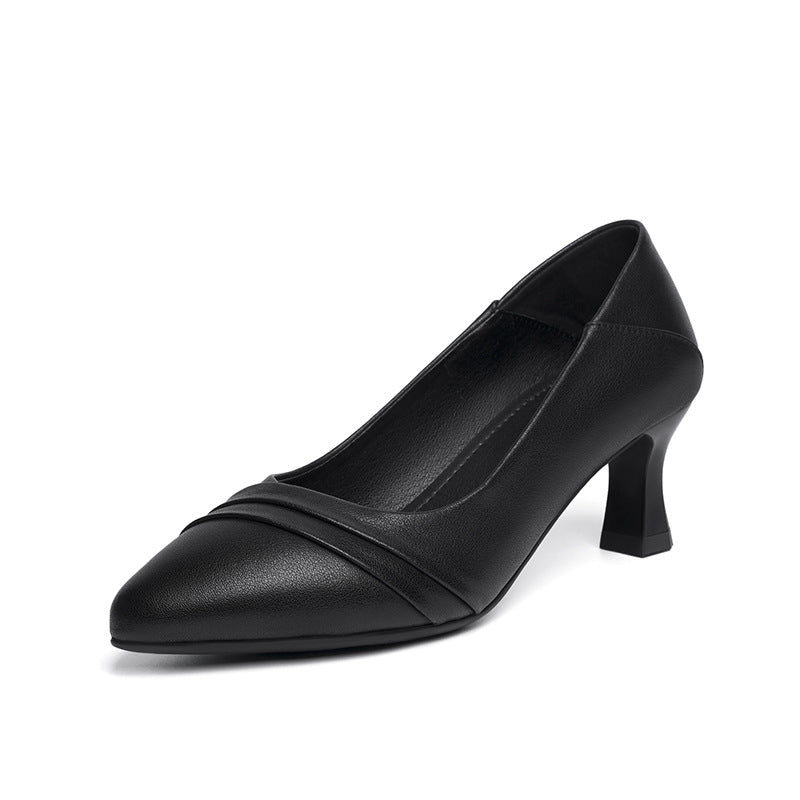 Women's Low-cut French Style Small Pointed Toe Women's Shoes