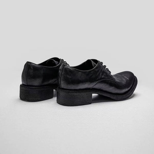 Men's Warped Head Derby Fashion Fashionmonger Comfortable Commuter Handmade Oxford Good Men's Casual Leather Shoes