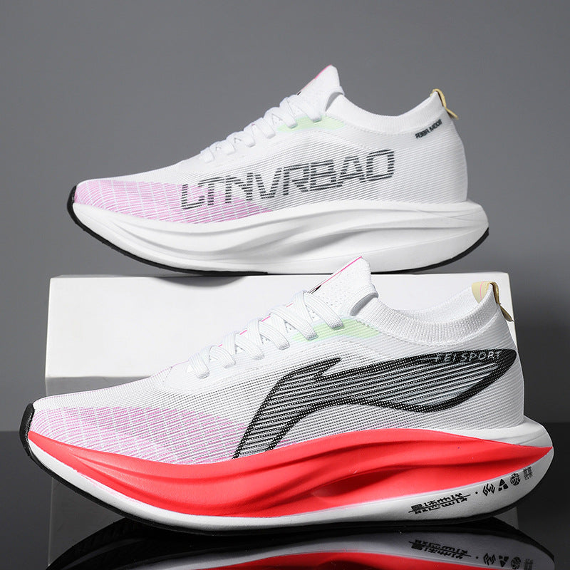 Women's & Men's Examination Physical Sports Training Racing Carbon Sneakers