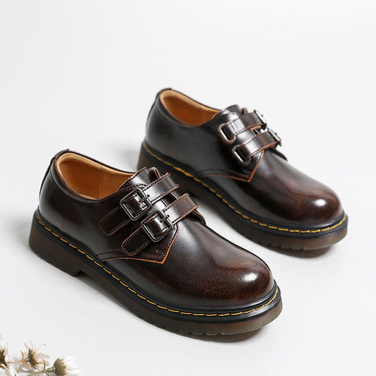 Women's Summer Thin College Style Retro Flat Casual Shoes