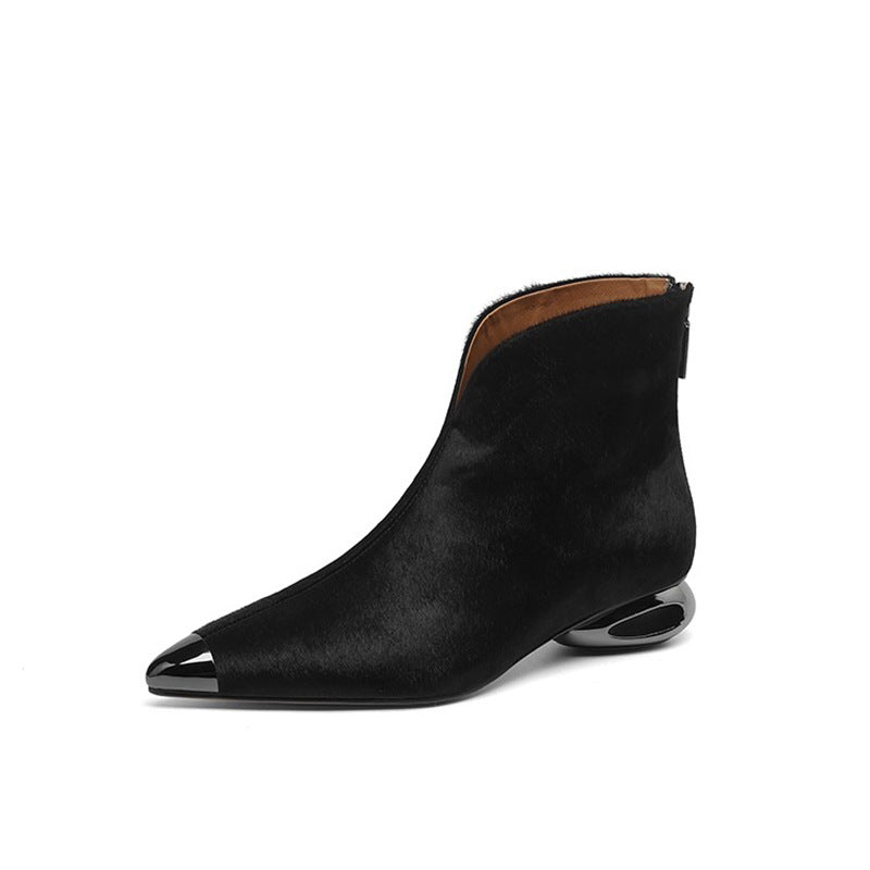 Women's French Style High Sense V Cut Boots