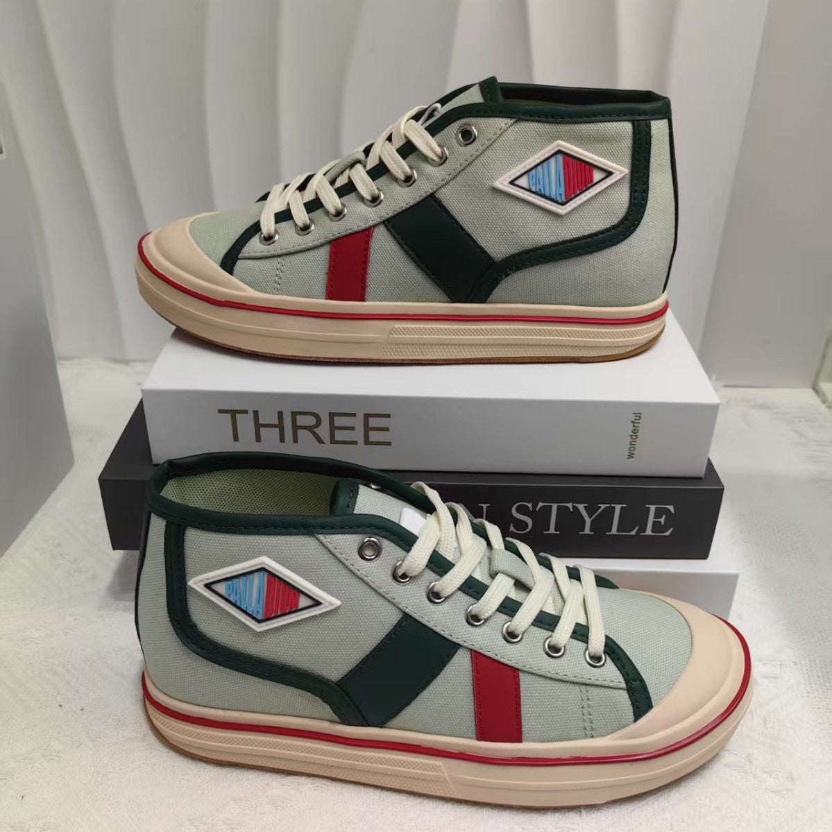 Fashion Height Increasing Vintage Skateboard Sports Casual Shoes