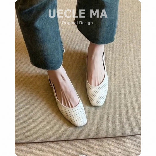 Super Soft Cool Pumps Female Square Women's Shoes