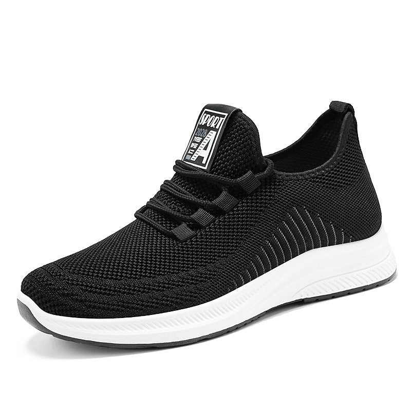 Men's Trendy Soft Bottom Running Breathable Sneakers