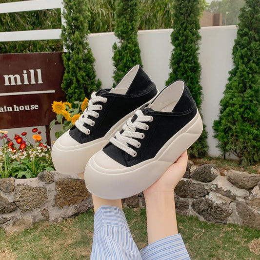 Women's Thick Bottom Height Increasing Insole Spring Women's Casual Shoes