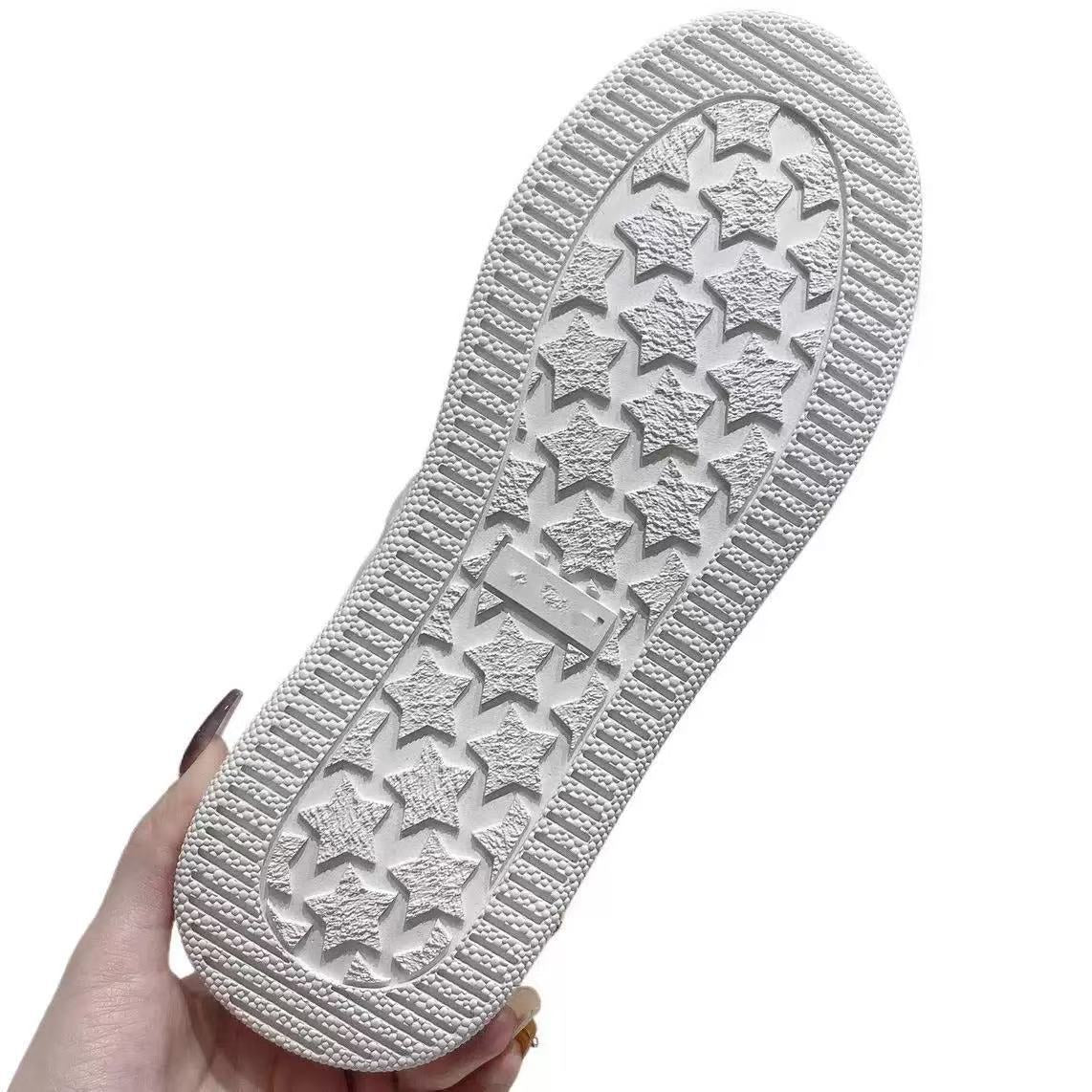 Women's Home White Raise The Bottom Sports Sneakers