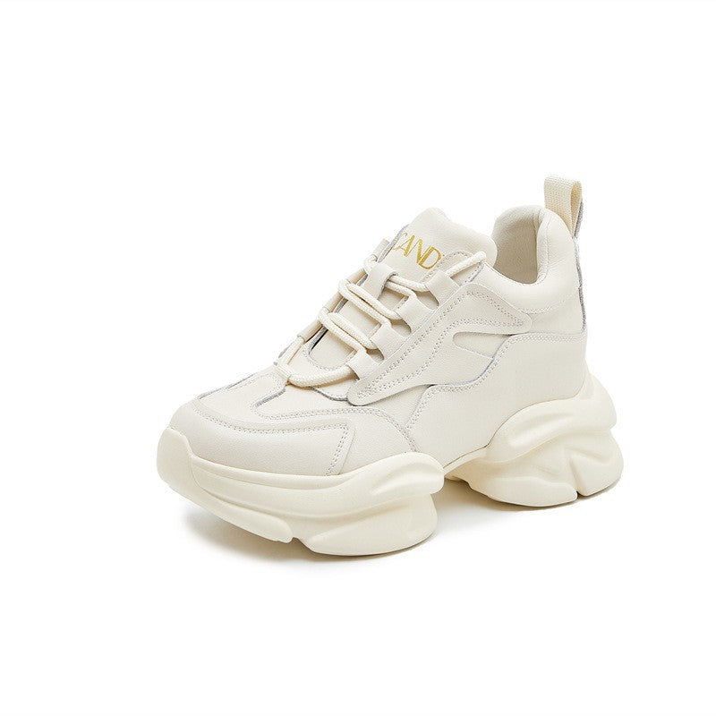 Women's Height Increasing Insole Dad Spring Platform Soft Bottom Women's Sports Shoes