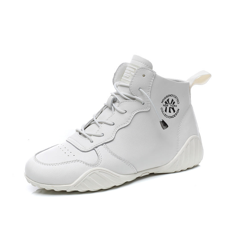 Women's Fashion High Top White Summer Soft Bottom Running Women's Casual Shoes