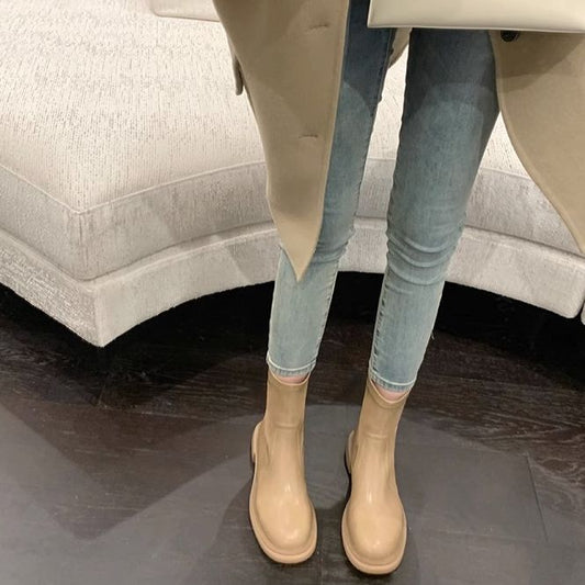 Women's Elegant Feet Small Short Tube Veet Boots