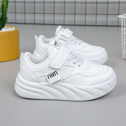 Children's Real Soft Waterproof Pumps Cute Boy Kid's Sneakers