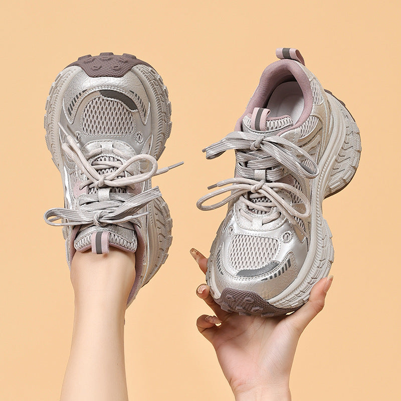 Women's Breathable Lightweight Muffin Bottom Sports Leisure Simple Women's Shoes