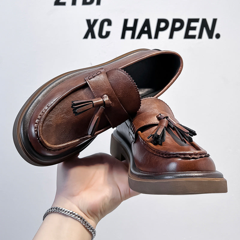 Men's Daily British Style Business Outdoor Formal Leather Shoes