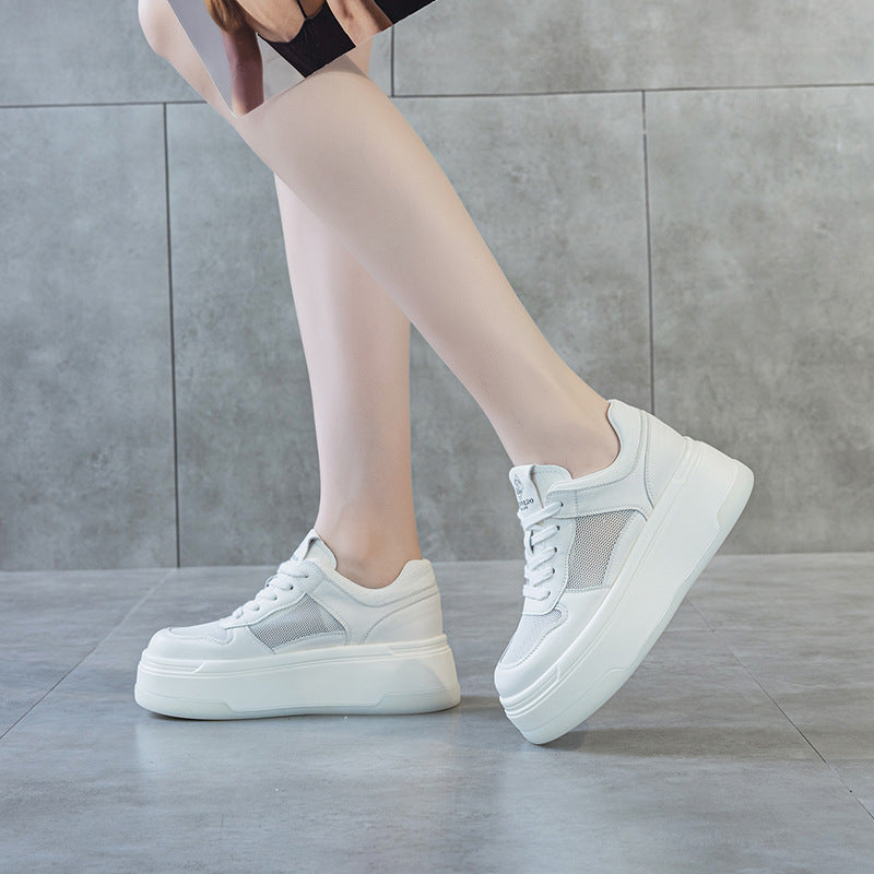 Women's Summer Mesh Breathable White Spring Joker Women's Casual Shoes