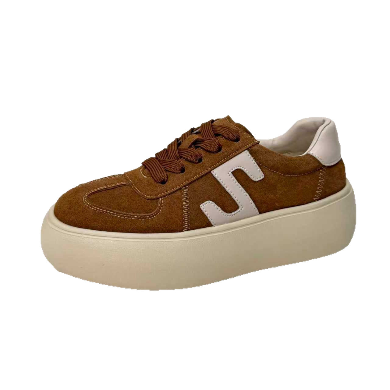 Studio Small Milk Pastry Thick Bottom Height Increasing Women's Casual Shoes