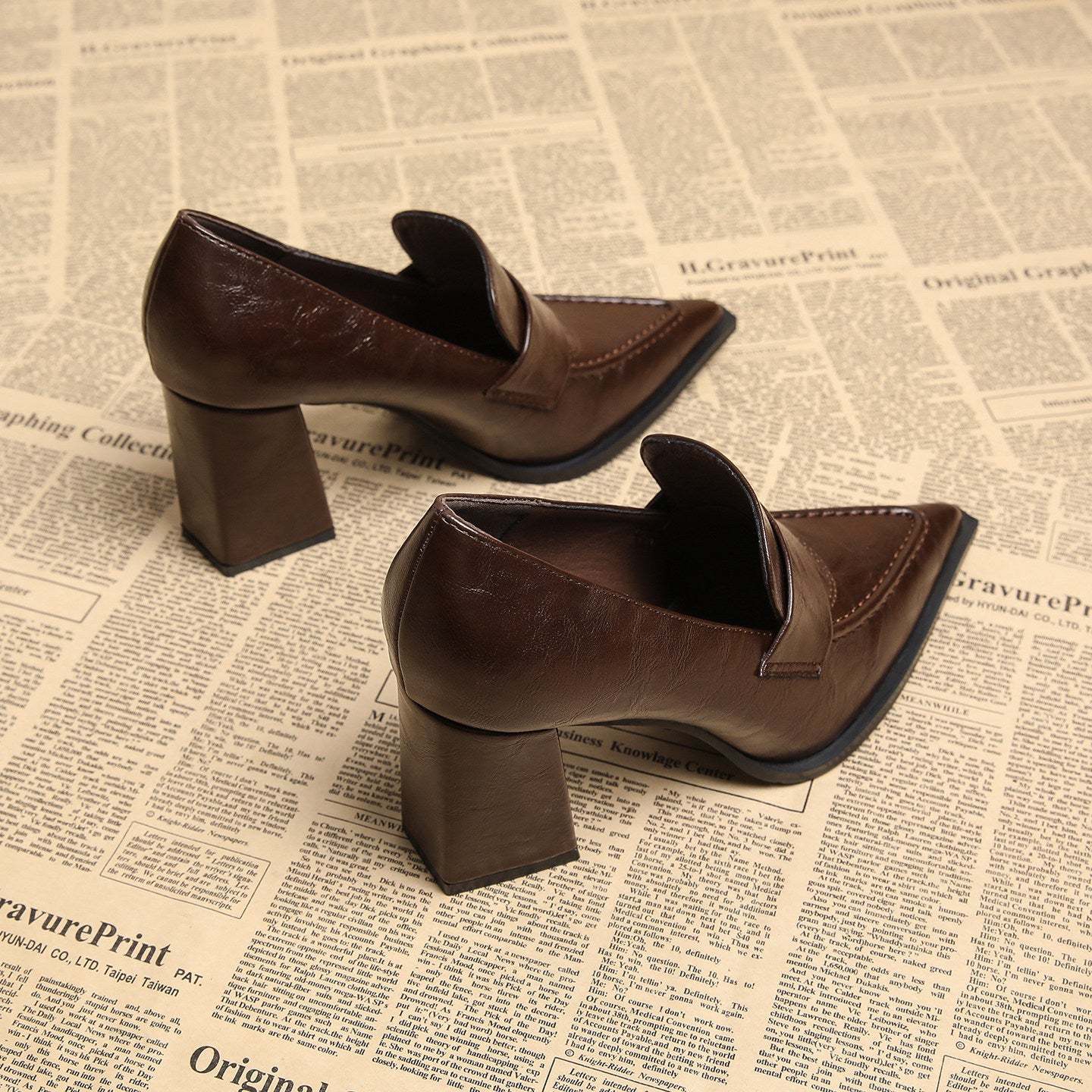 Women's Genuine Pumps Female Classy High Not Tired Feet Women's Fashion Shoes