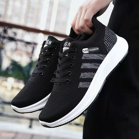 Men's Summer Breathable Trendy Board Mesh Cloth Sneakers