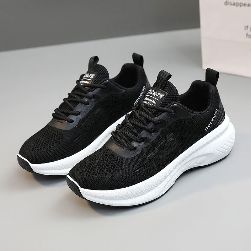 Women's Autumn Platform Running Stylish Lightweight Simple Sneakers