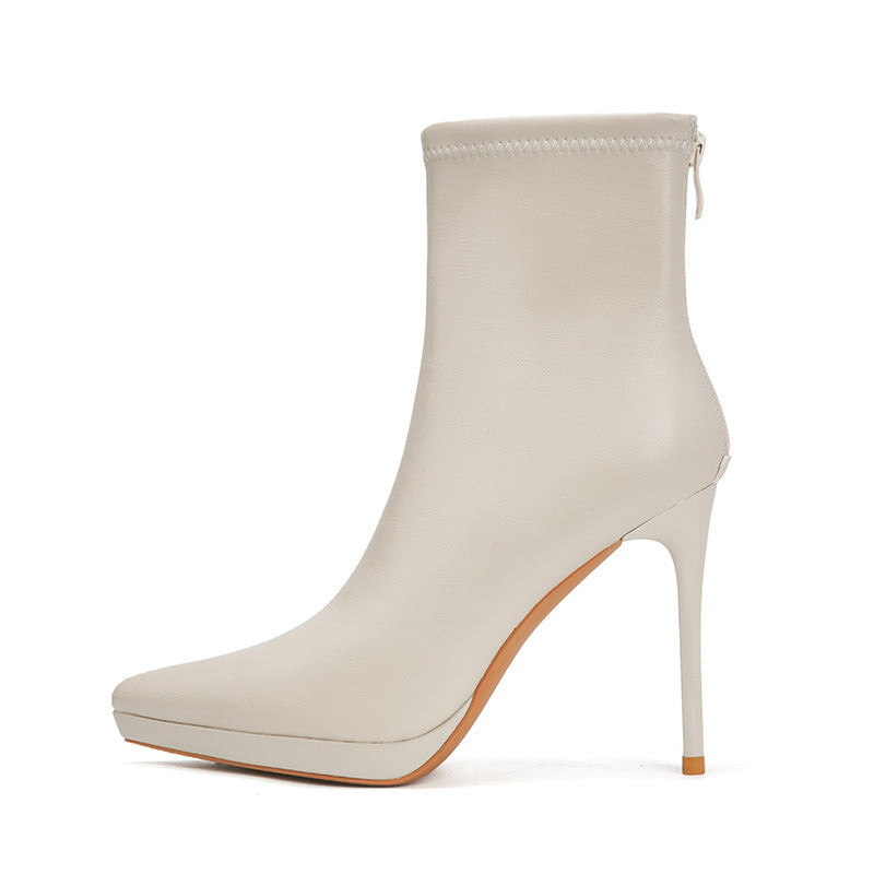 New Creative Popular Comfortable Elegant Winter Women's Leather Boots